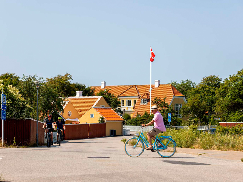 På Plesners Badehotel har I al charmen i Skagens midtby lige uden for døren