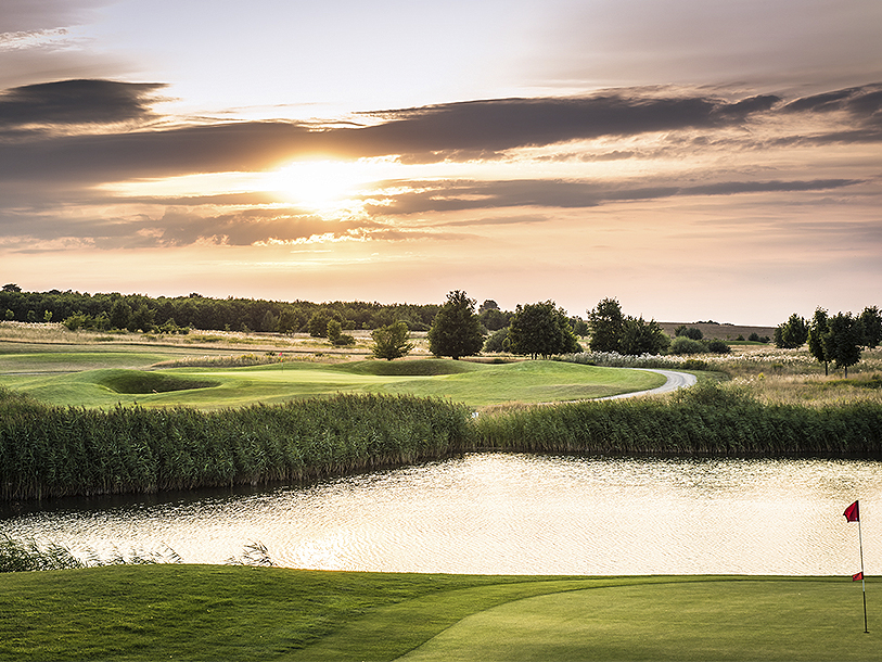 GOLF Fleesensee kan också tacka sina vackra omgivningar för den perfekta miljön