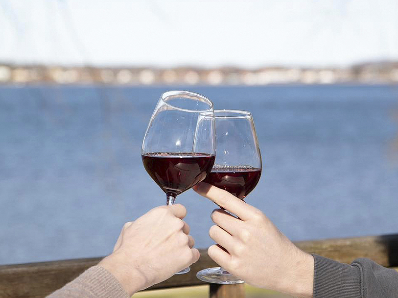 Glæd jer til at nyde udsigten over Holbæk Fjord på Hotel Strandparken