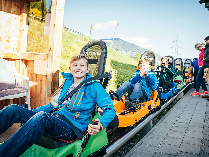 Sommarrodelbanan i Wagrain är en upplevelse med fart utöver det vanliga