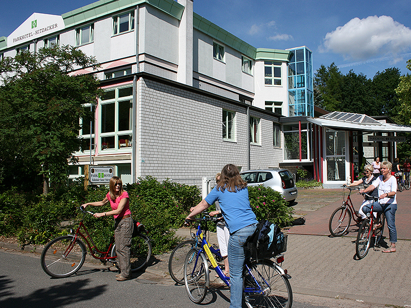 Parkhotel Hitzacker er et oplagt udgangspunkt for udflugter - og hotellet har cykeludlejning