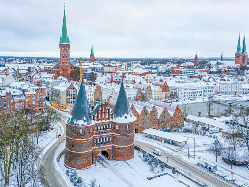 Kombinér nytårsopholdet med en tur til Lübeck, der er særdeles charmerende i sin vinterdragt