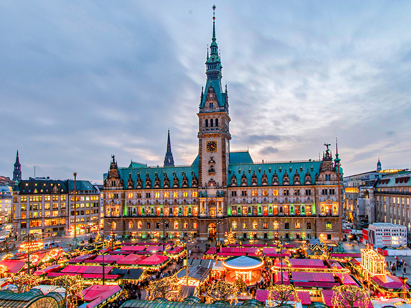 Julemarked i Hamburg