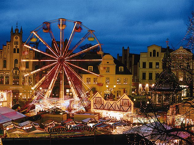 Julmarknad i Wismar